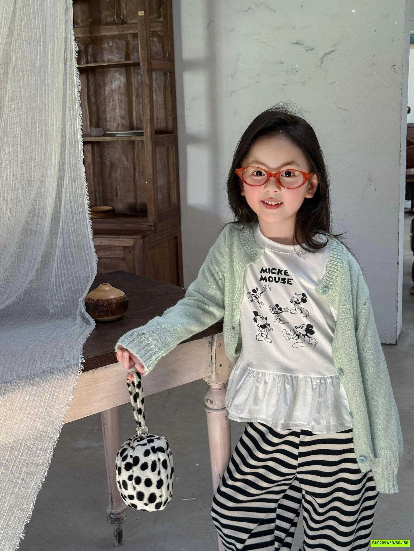 SÉT ÁO VIỀN REN MIX QUẦN KẺ