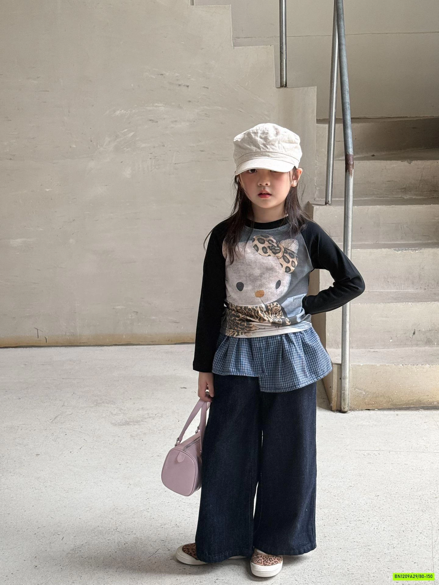 ÁO KITTY PHỐI MÀU TAY