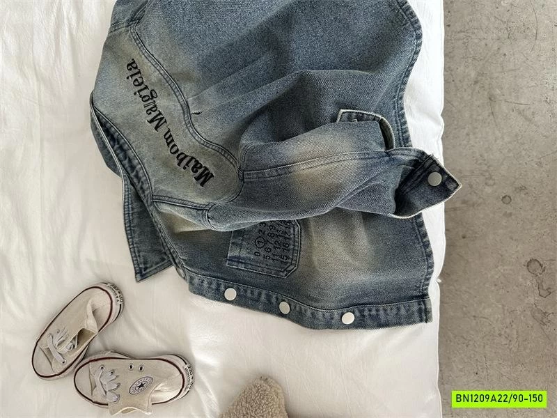 KHOÁC SƠ MI JEANS THÊU SỐ 50817 MMY