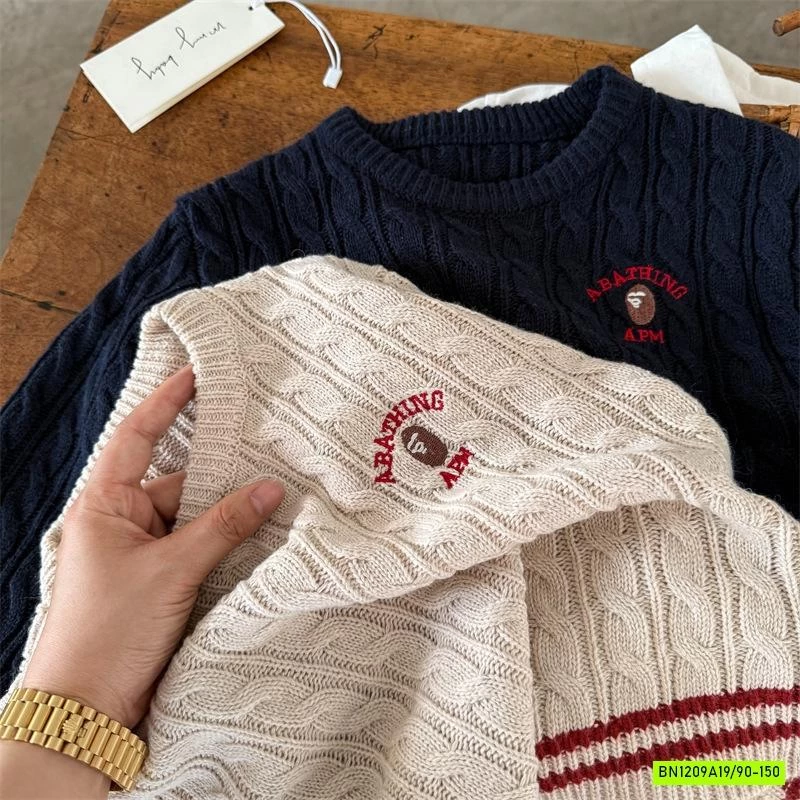 ÁO LEN DỆT CỔ TRÒN 9201 MMY