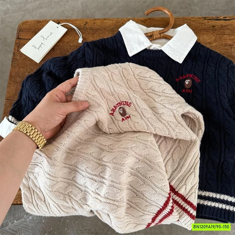 ÁO LEN DỆT CỔ TRÒN 9201 MMY