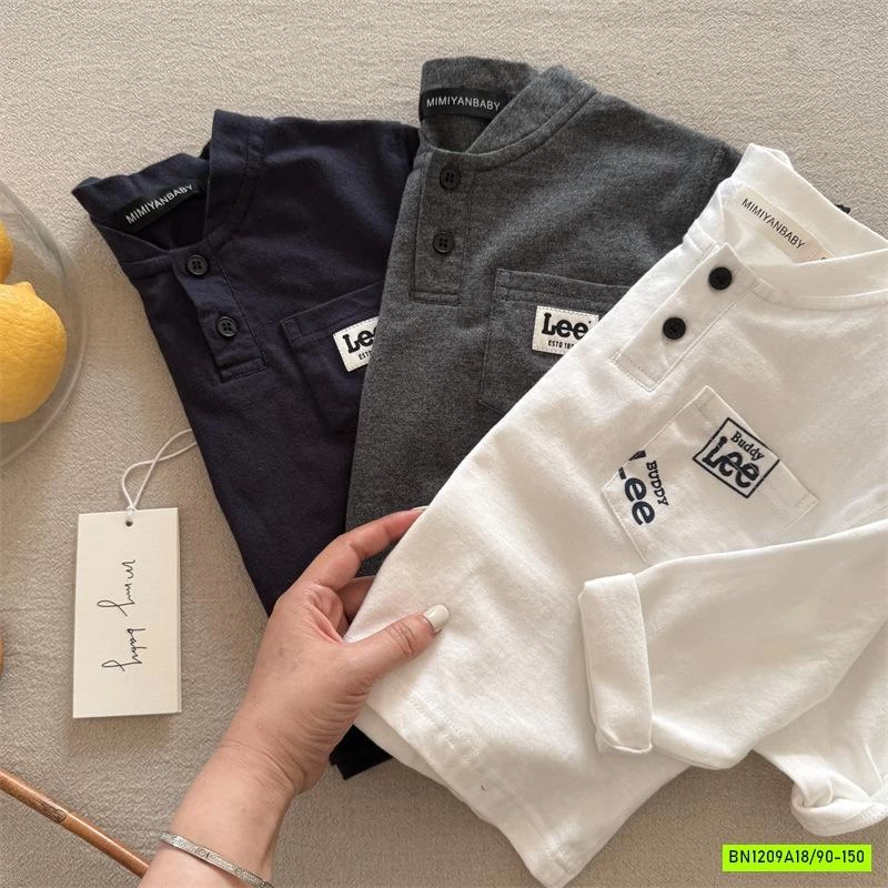 ÁO THUN CỔ TRỤ TÚI NGỰC 51195 MMY