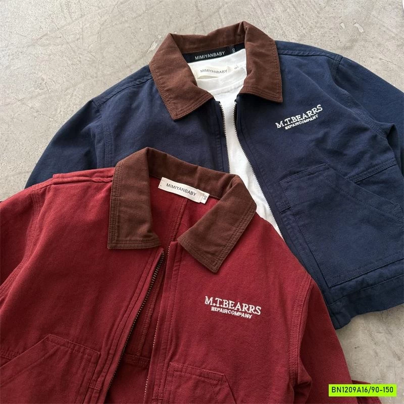 KHOÁC KAKI PHỐI MÀU CỔ 70753 MMY