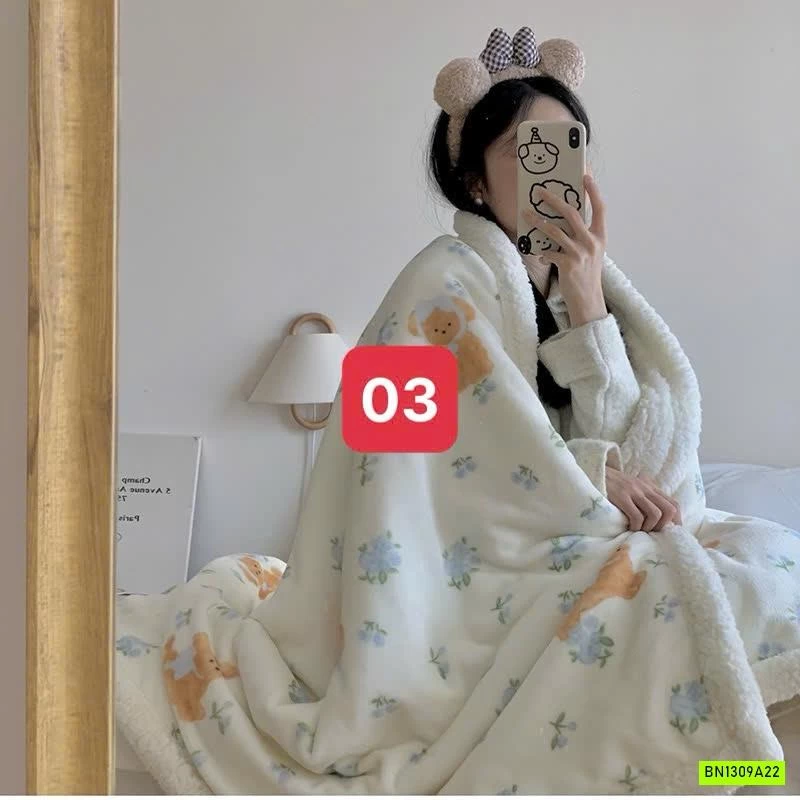 CHĂN NỈ BĂNG LÔNG CỪU