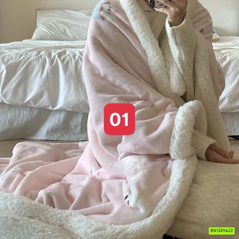 CHĂN NỈ BĂNG LÔNG CỪU