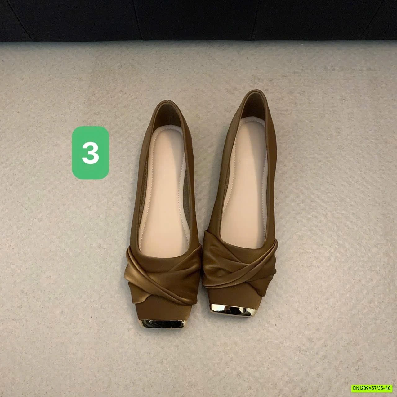 GIÀY BỆT MŨI VUÔNG CHO NỮ