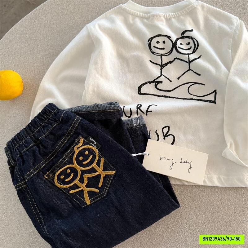 ÁO THUN MIX DENIM ICON MMY