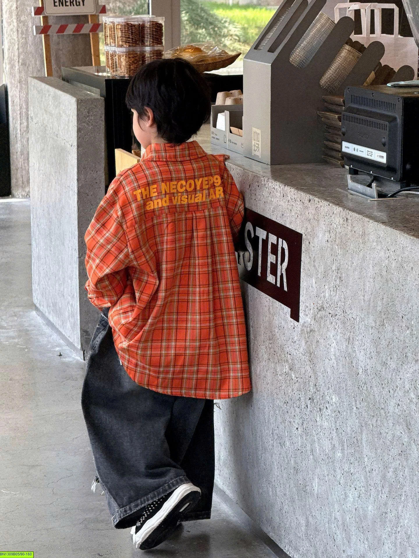 ÁO SƠ MI CAM CARO