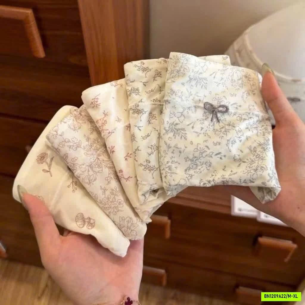 HỘP 6 CHIP COTTON HOA NHÍ
