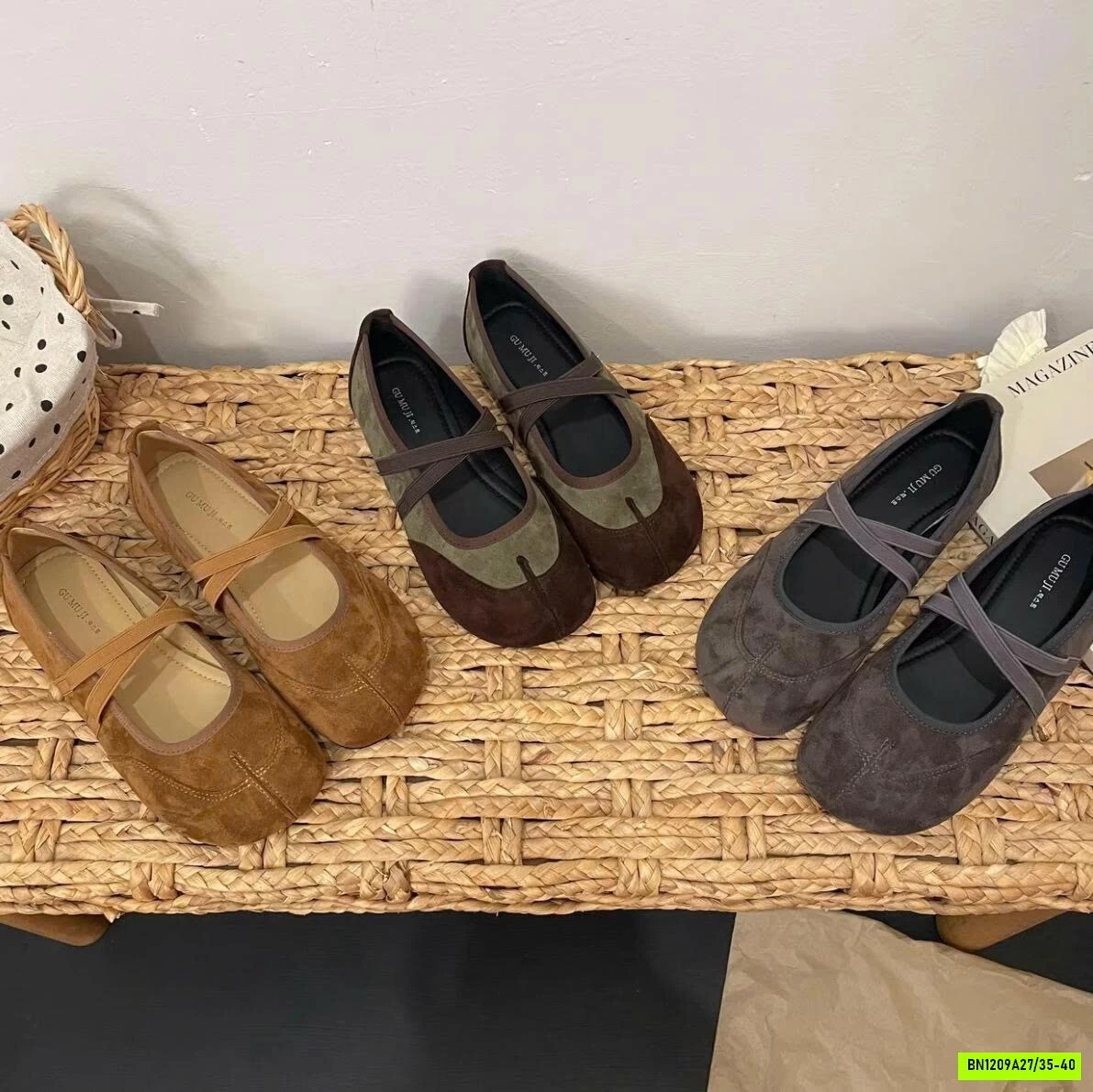 GIÀY BỆT MARY JANE KIỂU RETRO