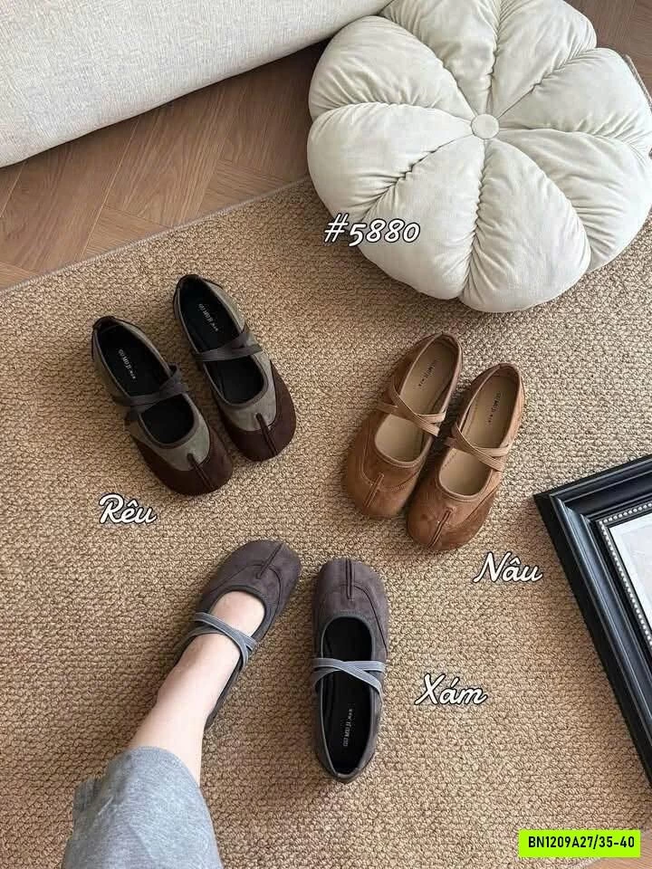 GIÀY BỆT MARY JANE KIỂU RETRO