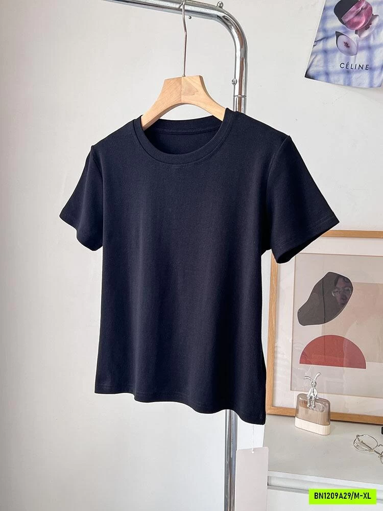 ÁO THUN CỔ TRÒN BASIC