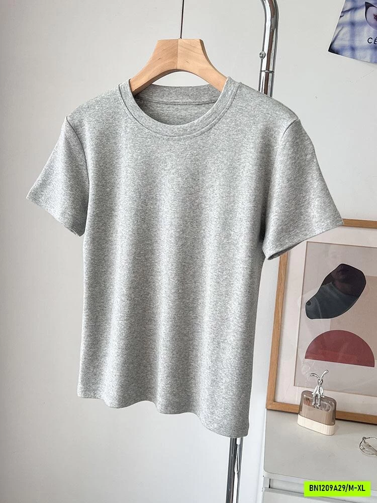 ÁO THUN CỔ TRÒN BASIC