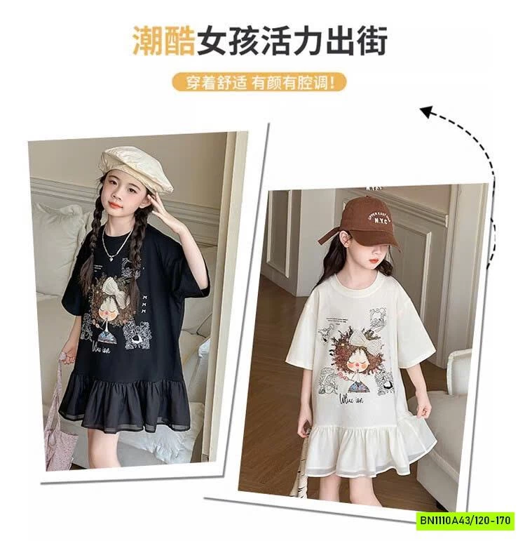 VÁY ĐUÔI CÁ CHO BÉ GÁI