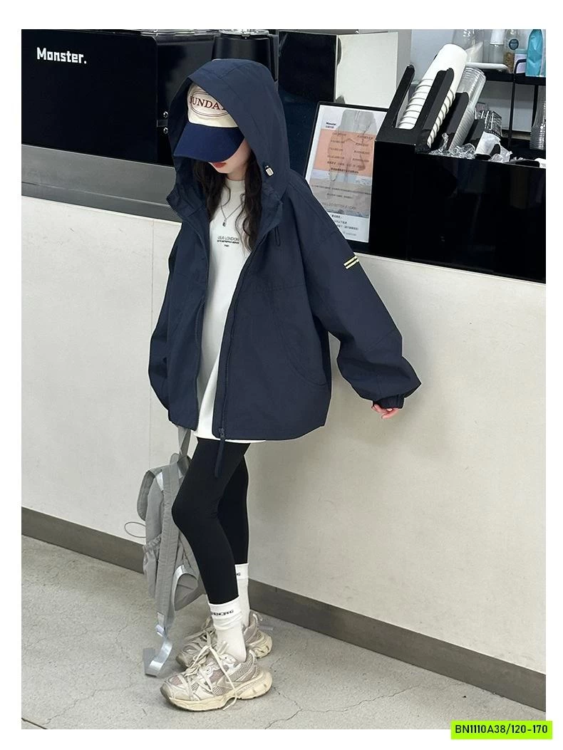 KHOÁC GIÓ XANH THAN SZ ĐẠI