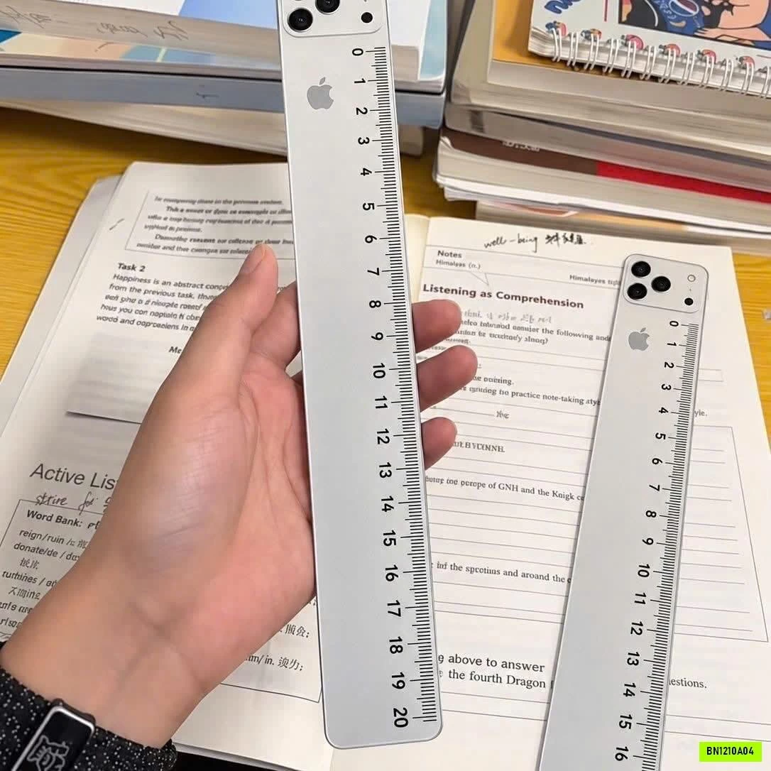SÉT 4 THƯỚC KẺ IPHONE