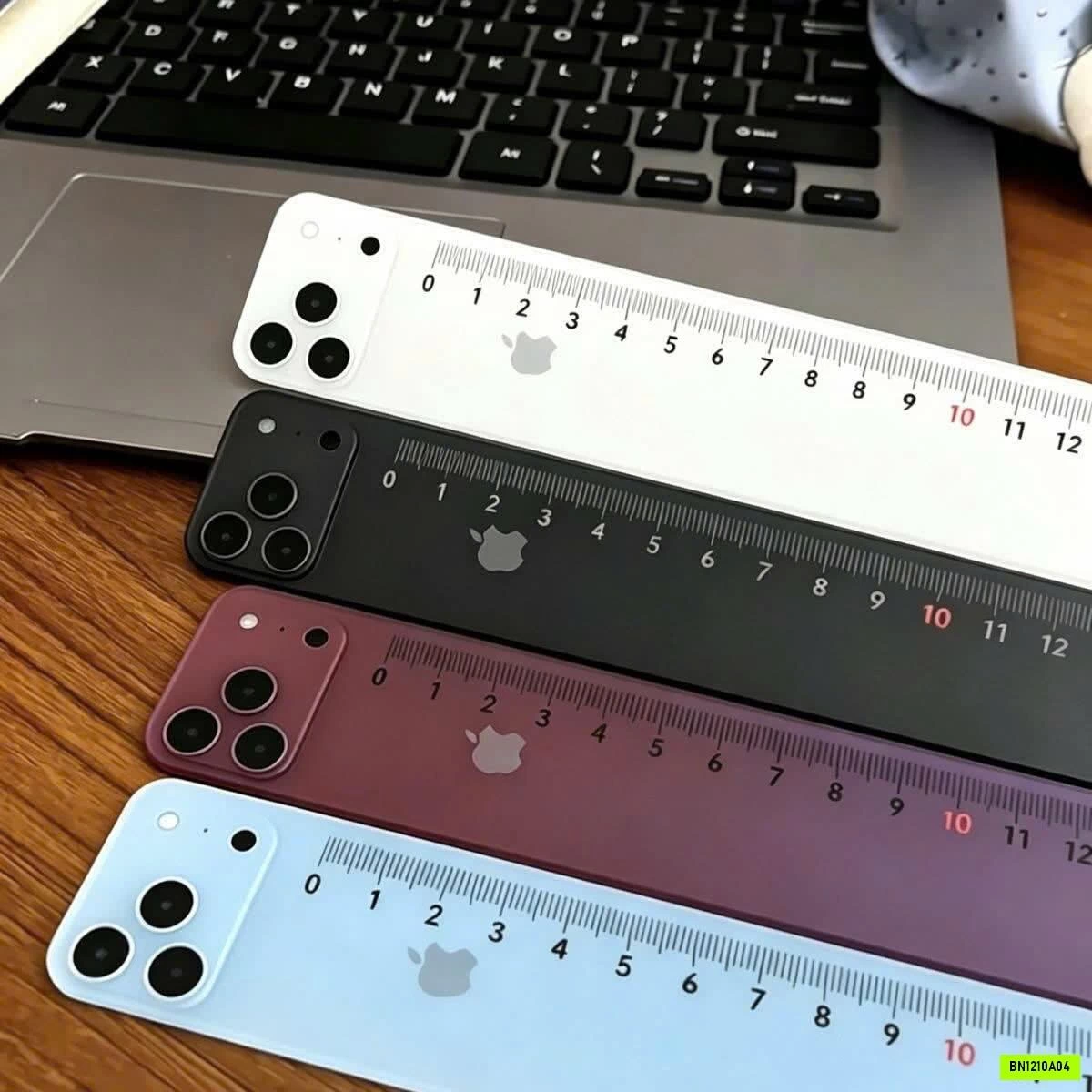SÉT 4 THƯỚC KẺ IPHONE