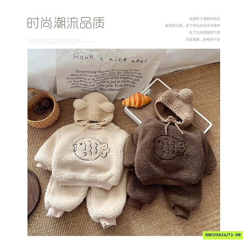 BỘ LÔNG THÊU CÁ LÓT NHUNG