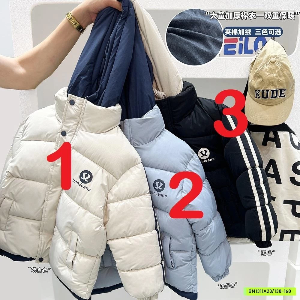 KHOÁC PHAO BÉO LÓT NHUNG PHỐI MÀU KAKADY