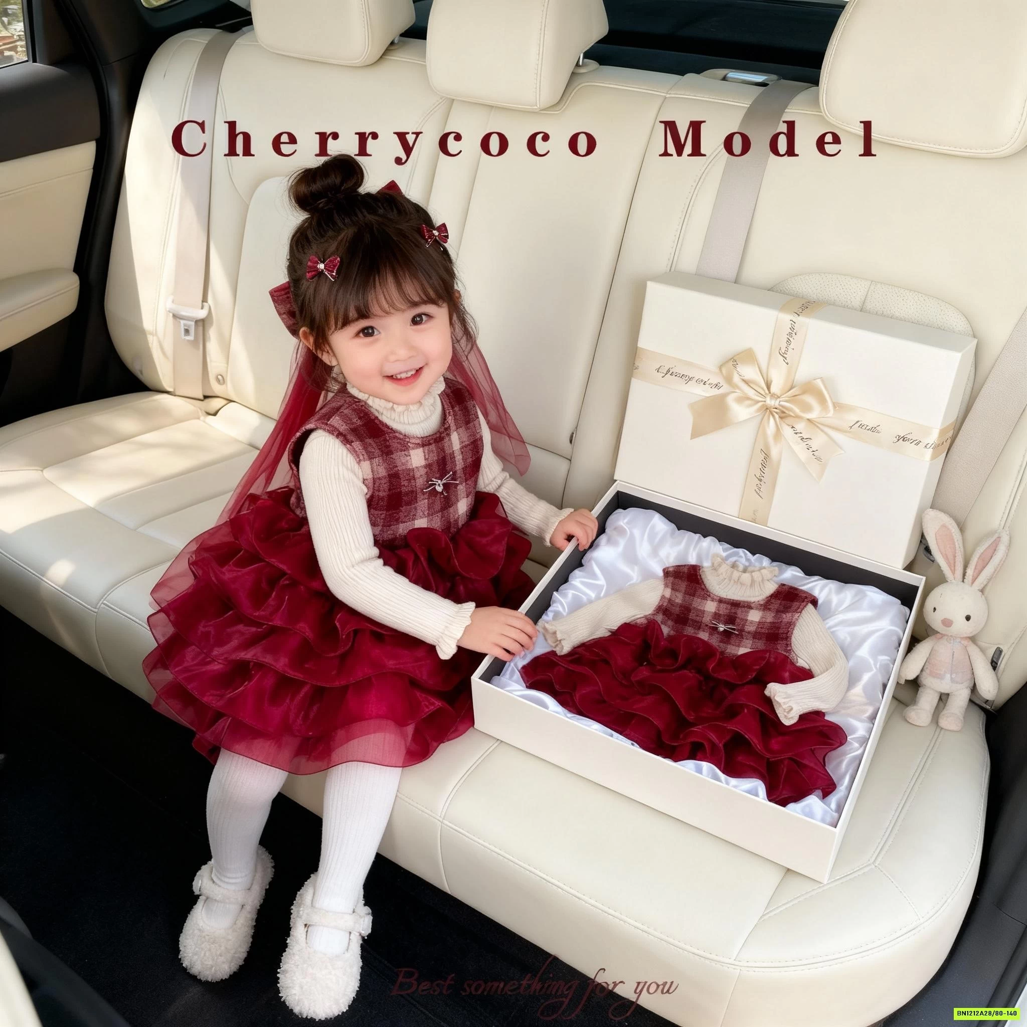 SÉT ĐẦM DẠ ĐỎ TUTU CHERRYOCO