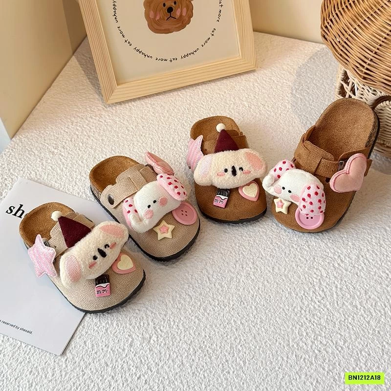 SỤC GIẢ DA LỘN GẮN CHARM GẤU