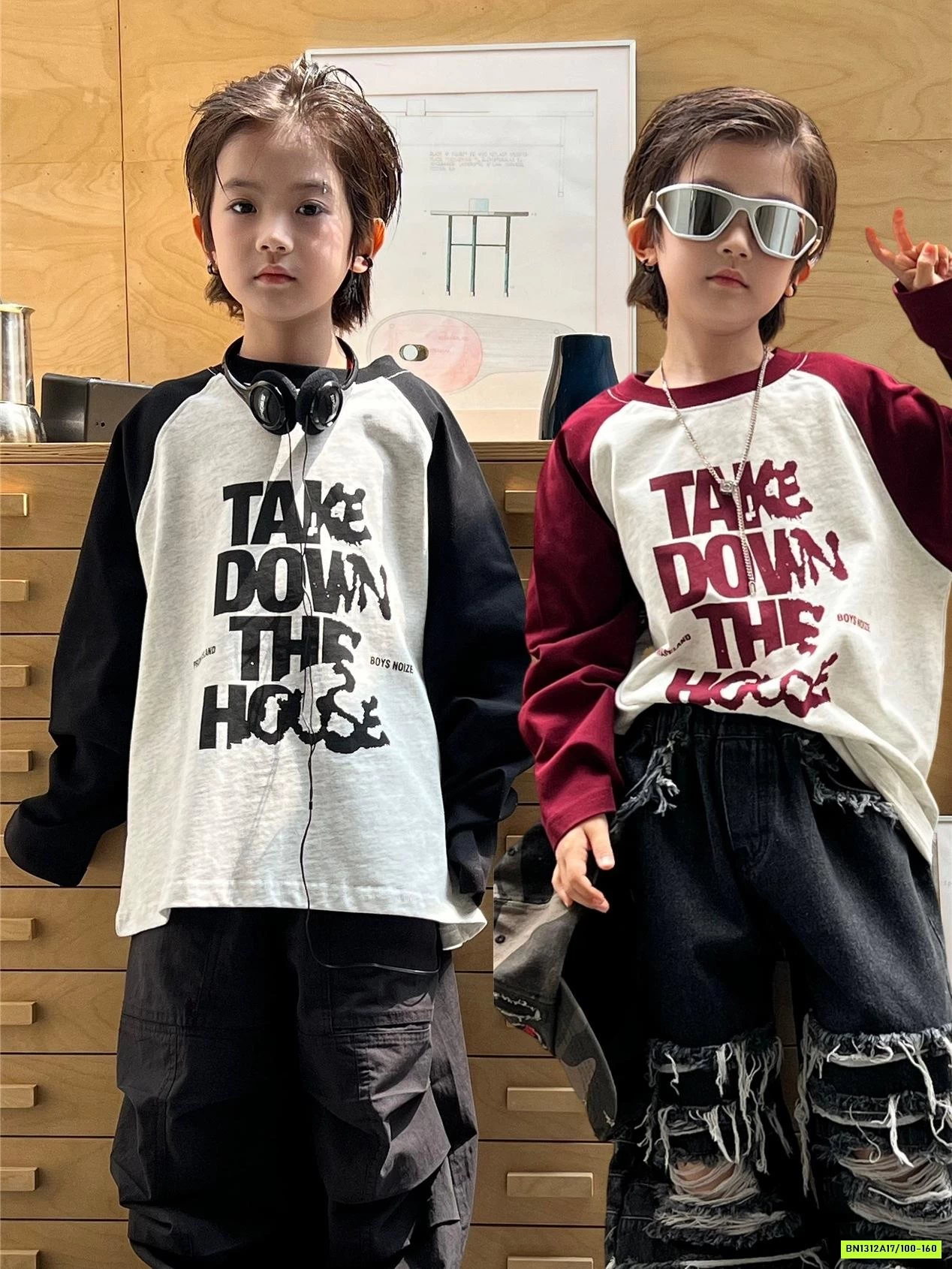 ÁO THUN PHỐI MÀU TAY SNIDOLS