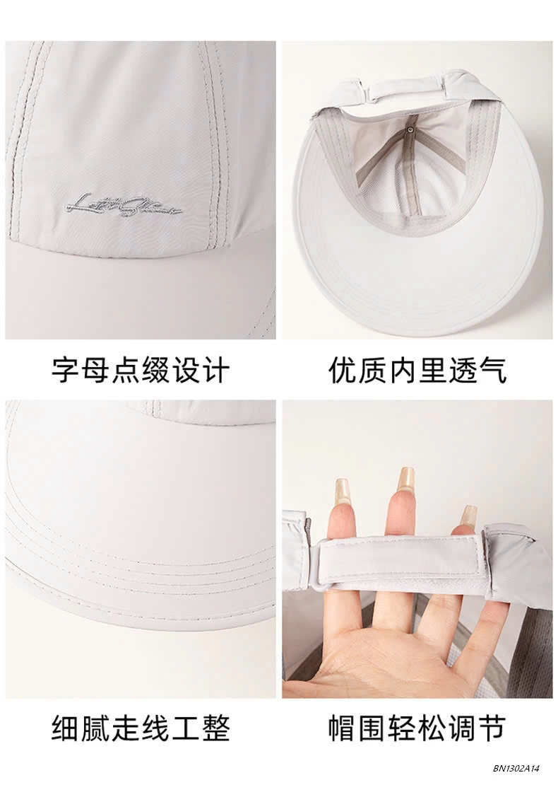 MŨ CHỐNG NẮNG NỬA ĐẦU  UPF50+