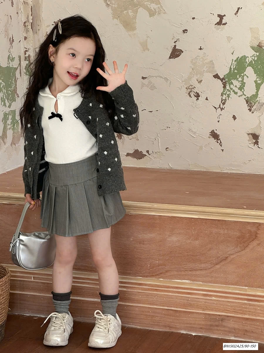 CHÂN VÁY XẾP LY NỮ SINH