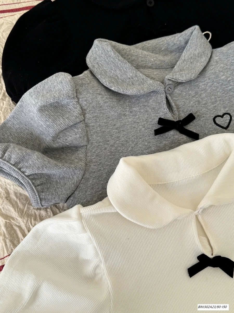 ÁO POLO TAY BỒNG MIX CV TẦNG