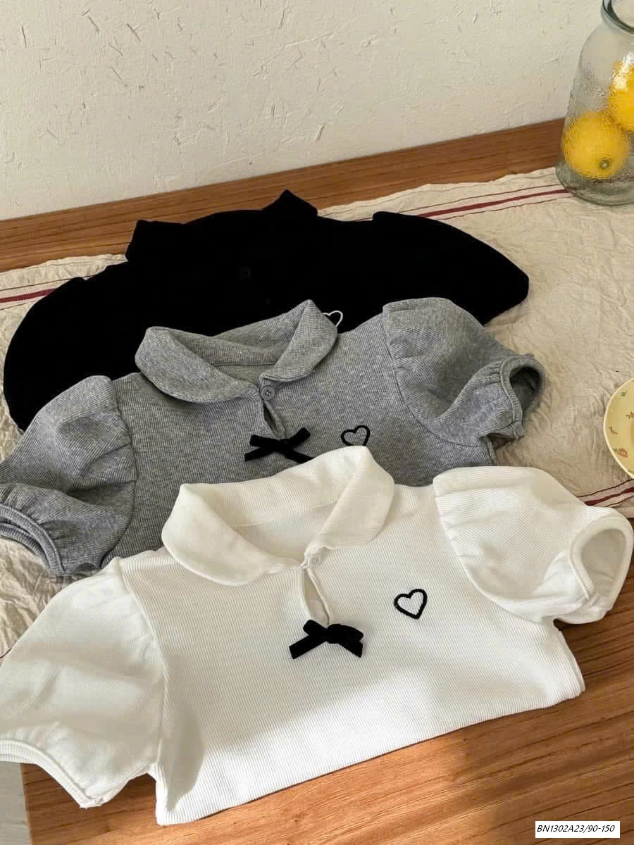 ÁO POLO TAY BỒNG MIX CV TẦNG