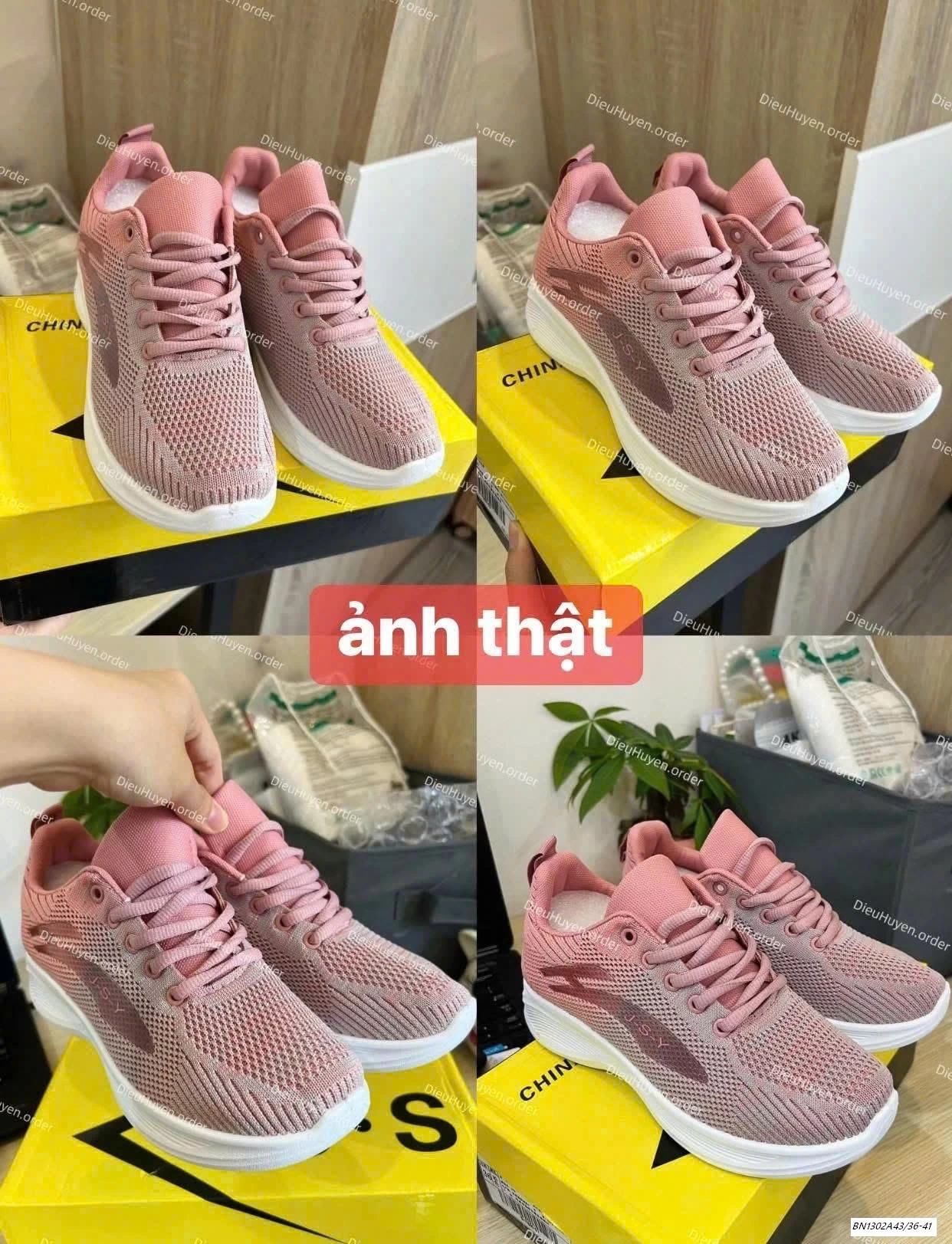 GIÀY THỂ THAO NỮ PHỐI MÀU