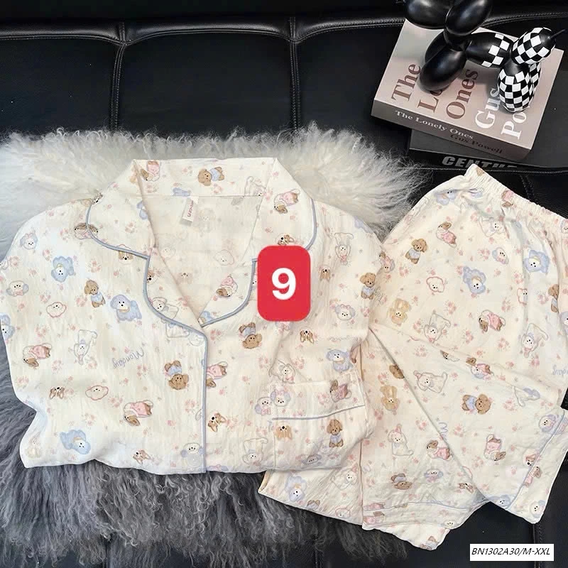 BST PIZAMA DỄ THƯƠNG DÀI TAY