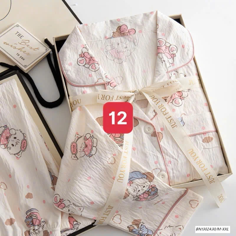 BST PIZAMA DỄ THƯƠNG DÀI TAY