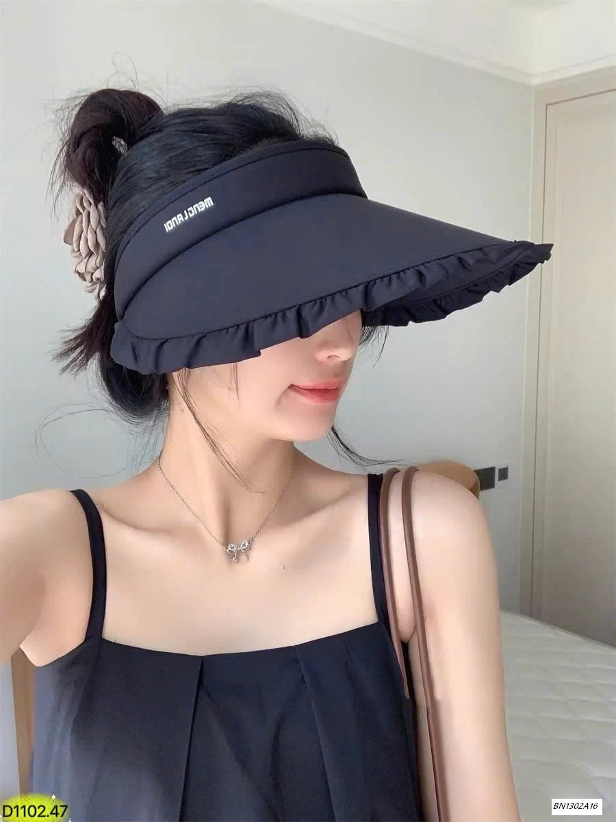 MŨ CHỐNG NẮNG VÀNH RỘNG VIỀN BÈO