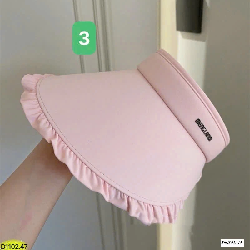 MŨ CHỐNG NẮNG VÀNH RỘNG VIỀN BÈO