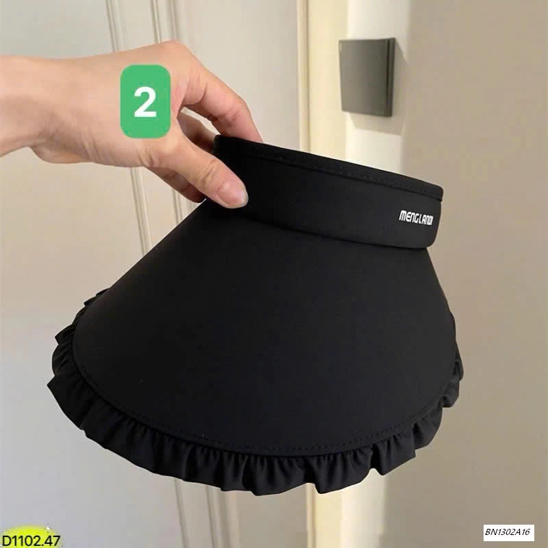 MŨ CHỐNG NẮNG VÀNH RỘNG VIỀN BÈO