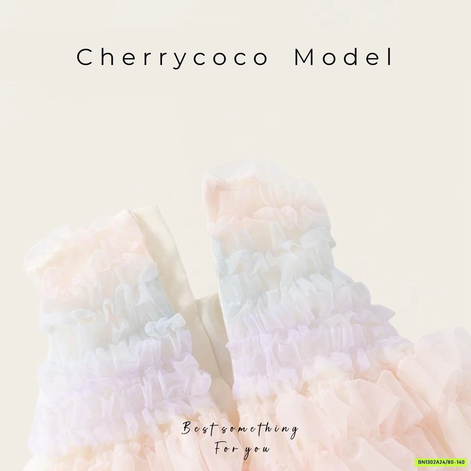 ĐẦM VOAN SẮC MÀU CHERRYCOCO