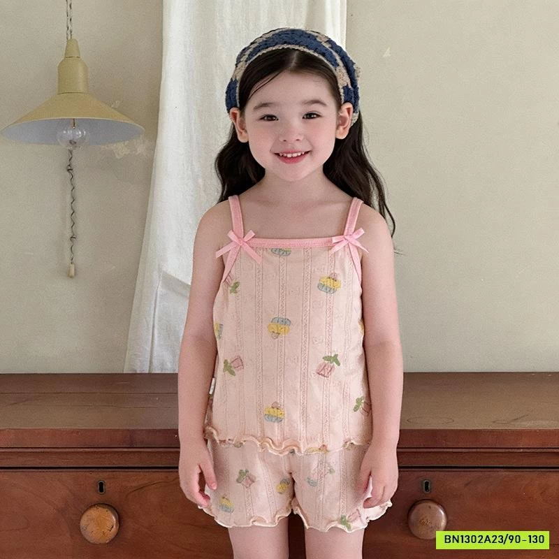 SÉT BỘ 2 DÂY THUN GIẤY HOA NHÍ