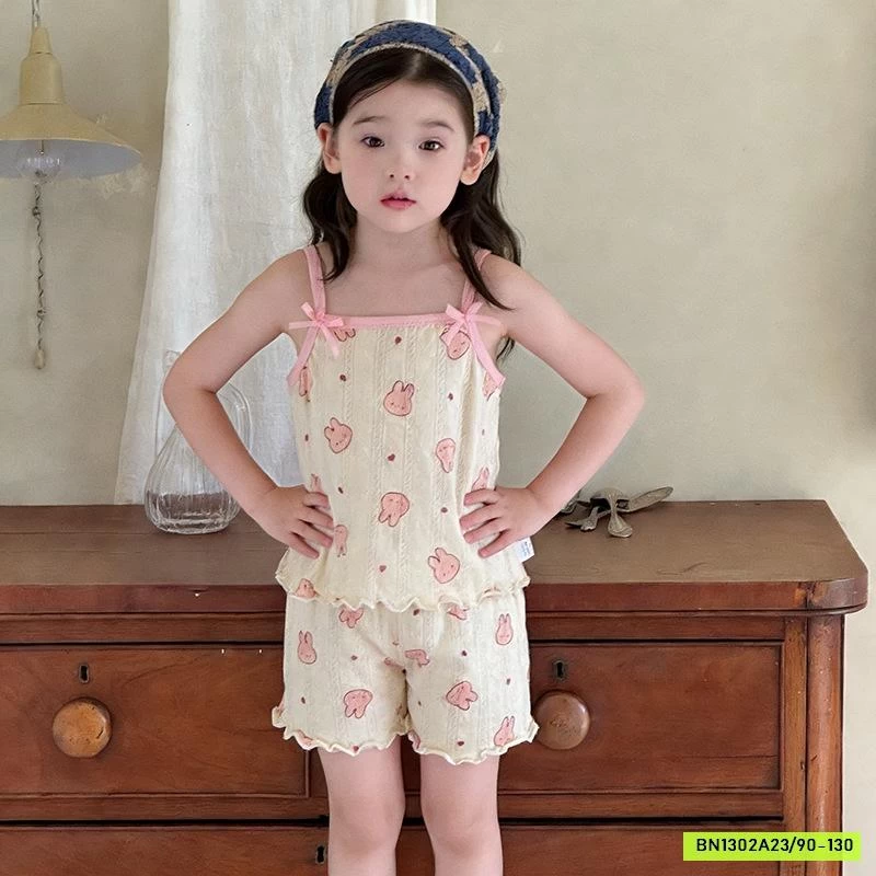 SÉT BỘ 2 DÂY THUN GIẤY HOA NHÍ