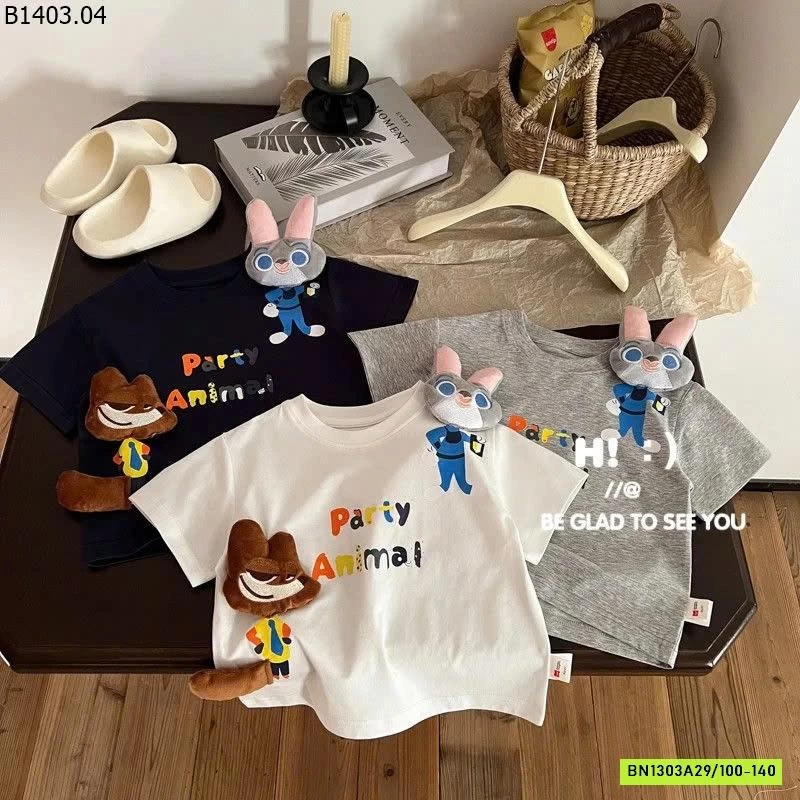 ÁO THUN GẮN ZOOTOPIA