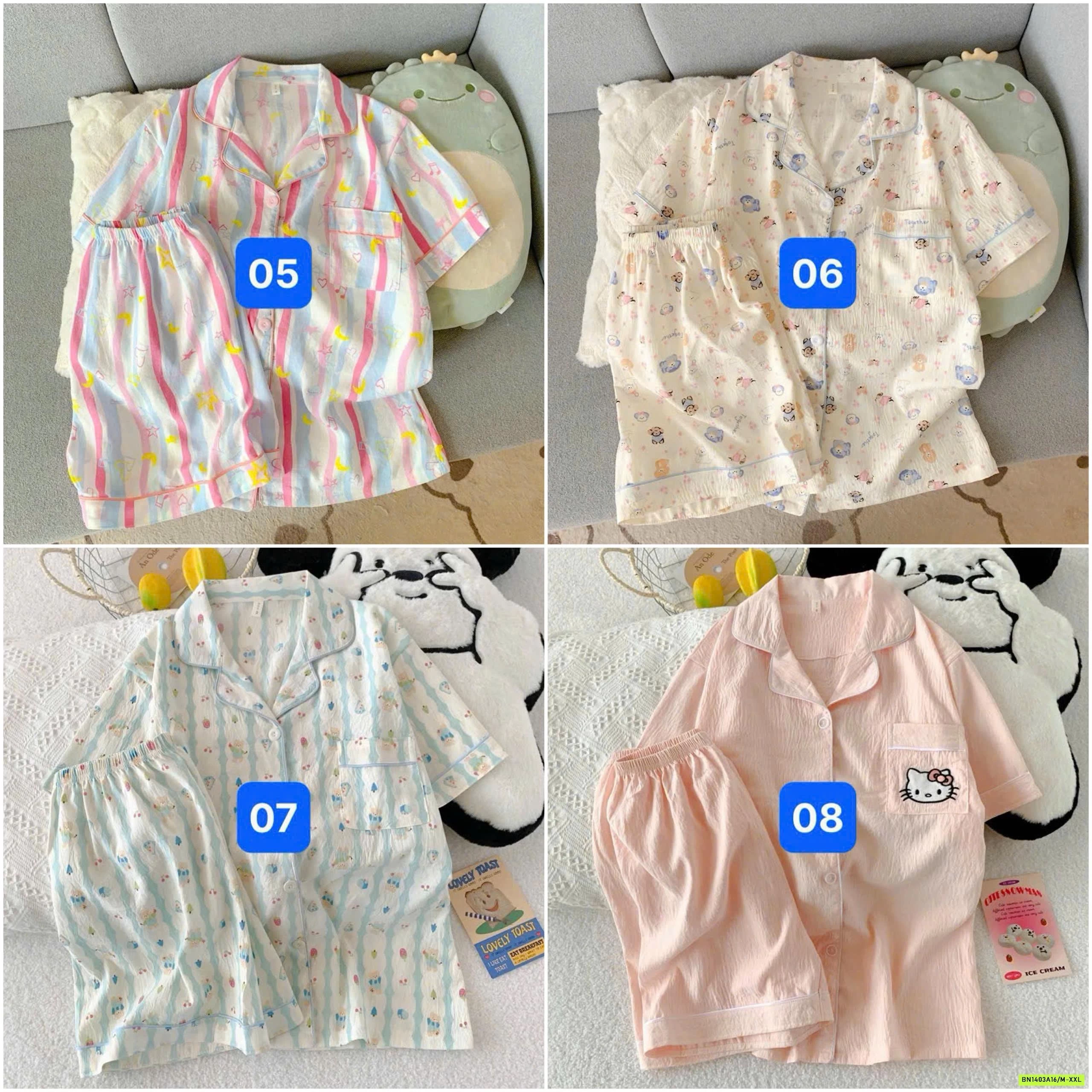 PIZAMA CỘC BẢNG MẪU MỚI