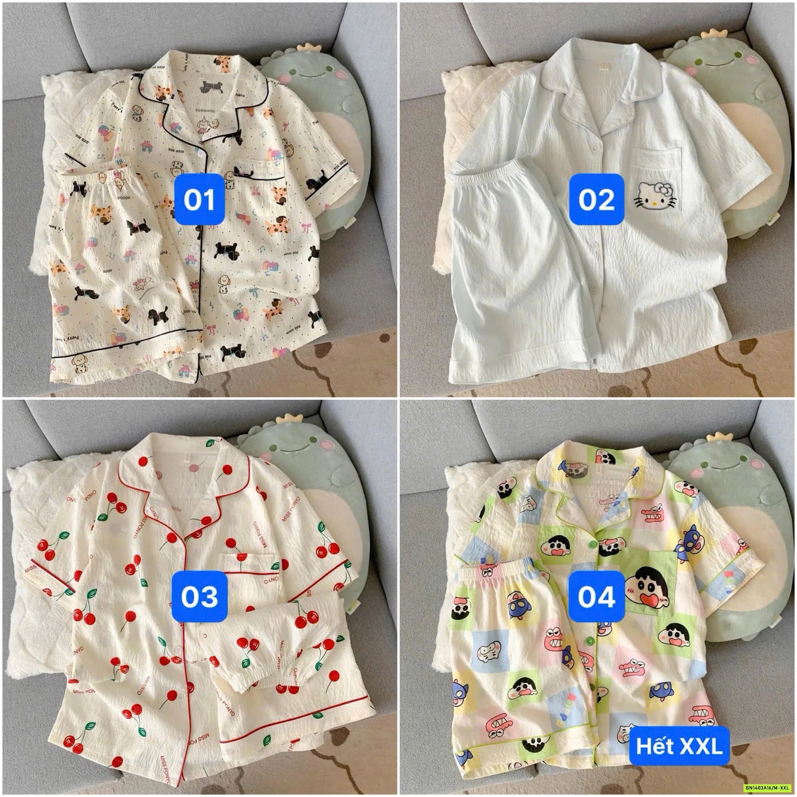 PIZAMA CỘC BẢNG MẪU MỚI