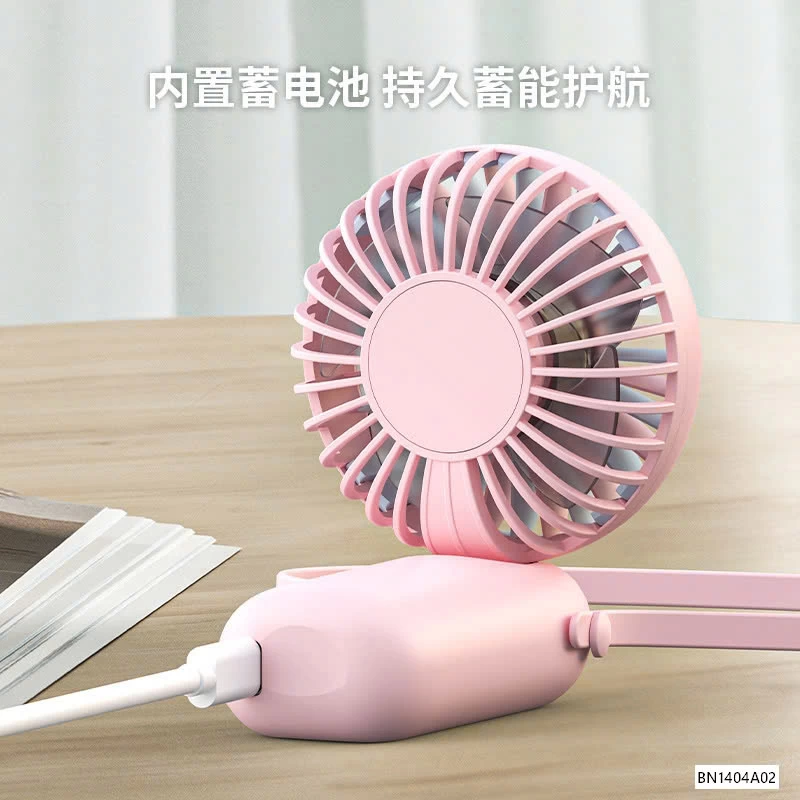 QUẠT MINI ĐEO CỔ CỎ TAY CẦM