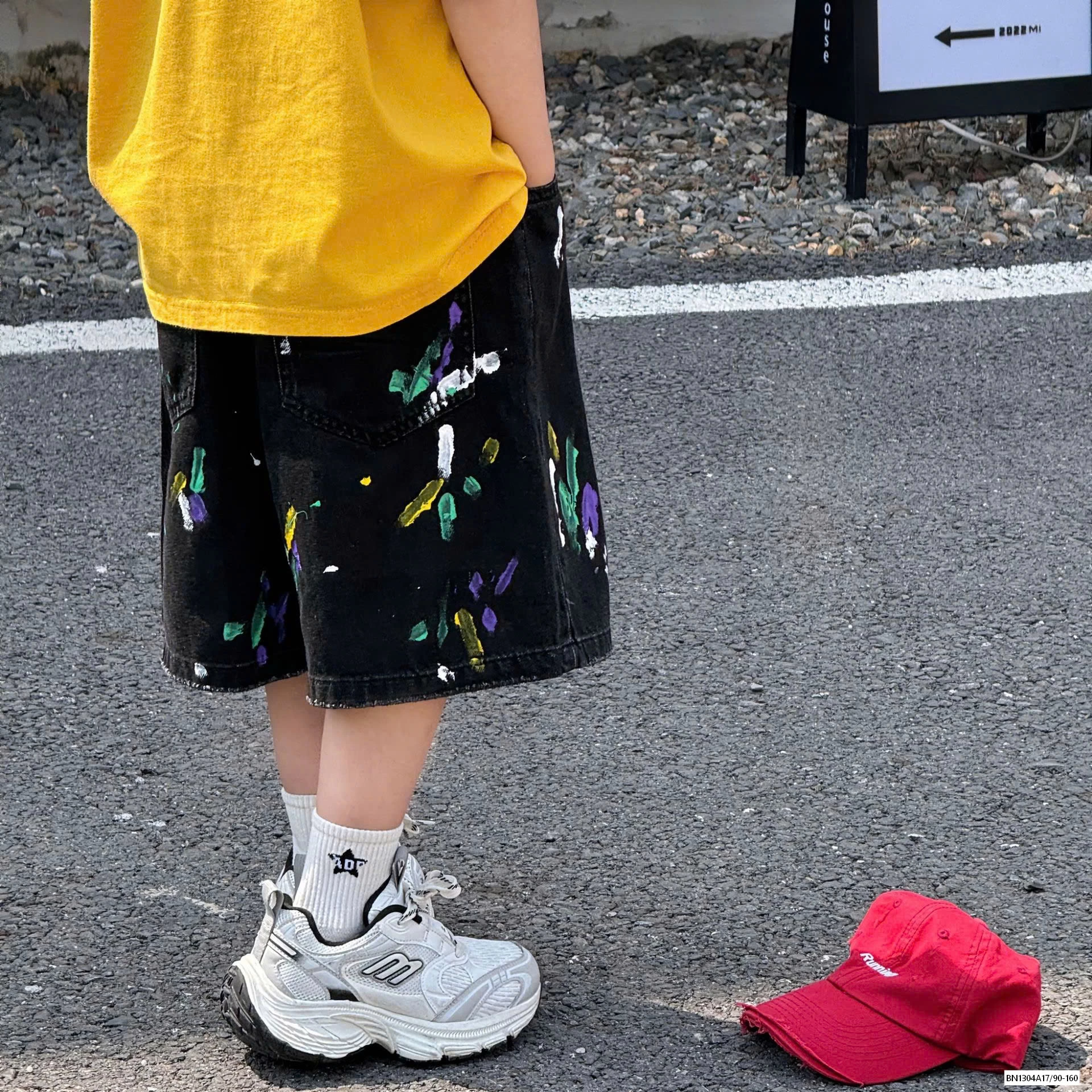 SHORT JEANS VẢY SƠN