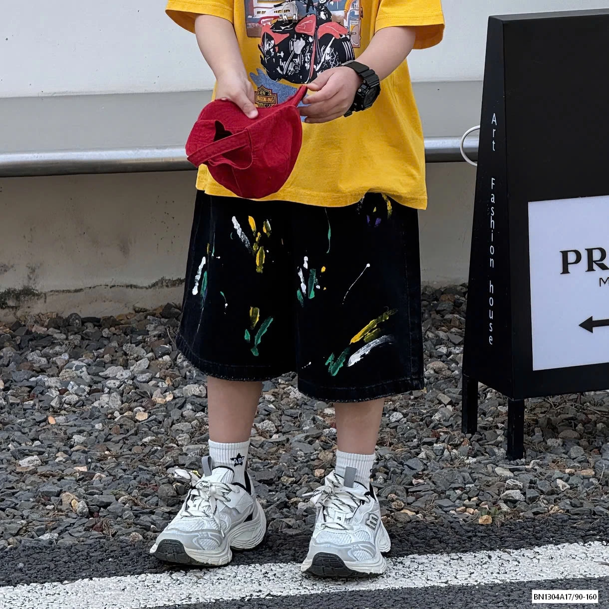 SHORT JEANS VẢY SƠN