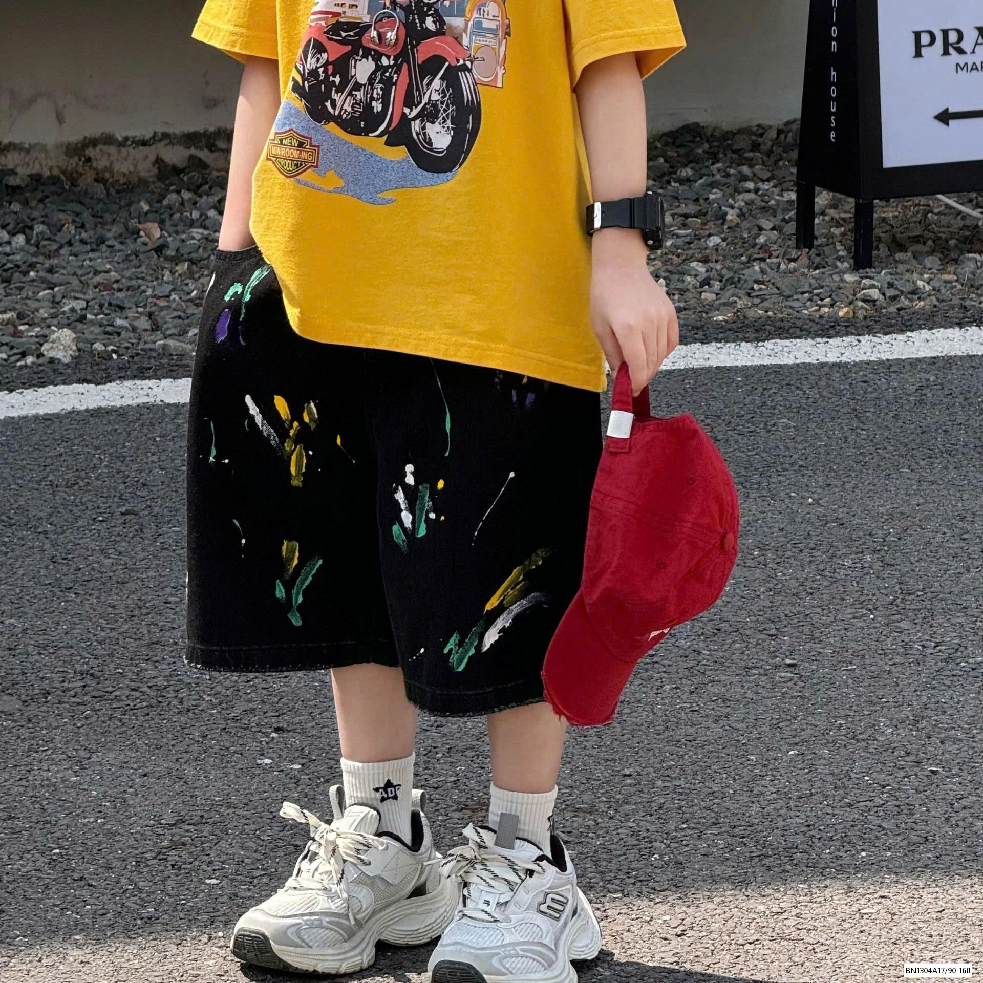 SHORT JEANS VẢY SƠN