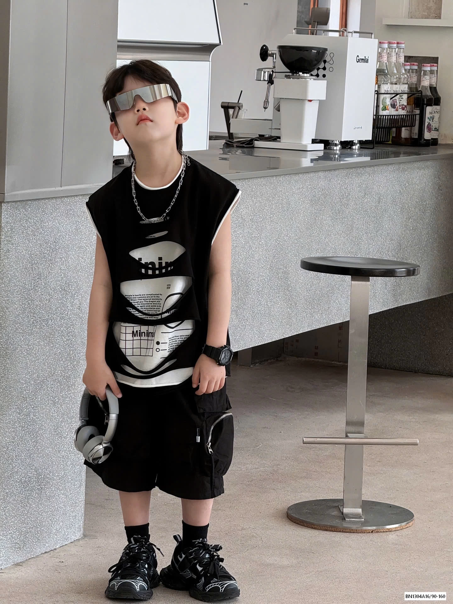 TANKTOP RÁCH CÁ TÍNH TAIRU