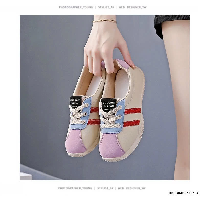 GIÀY SLIPON PHỐI MÀU