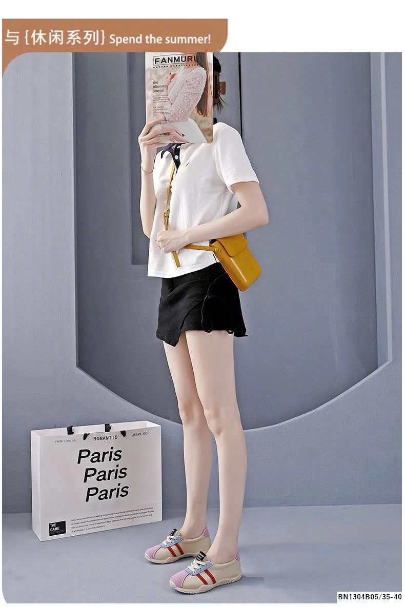 GIÀY SLIPON PHỐI MÀU