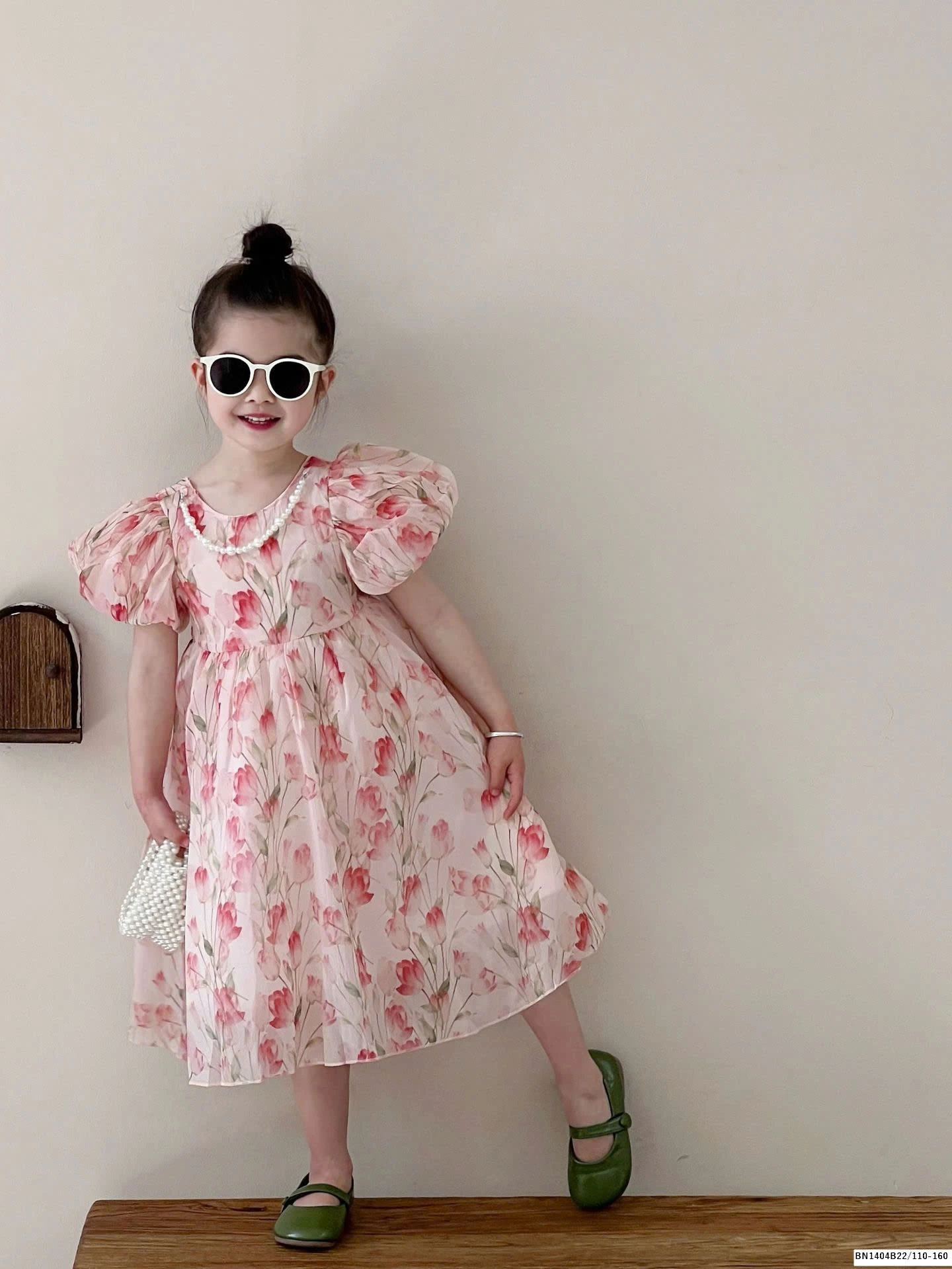 ĐẦM HOA TAY BỒNG